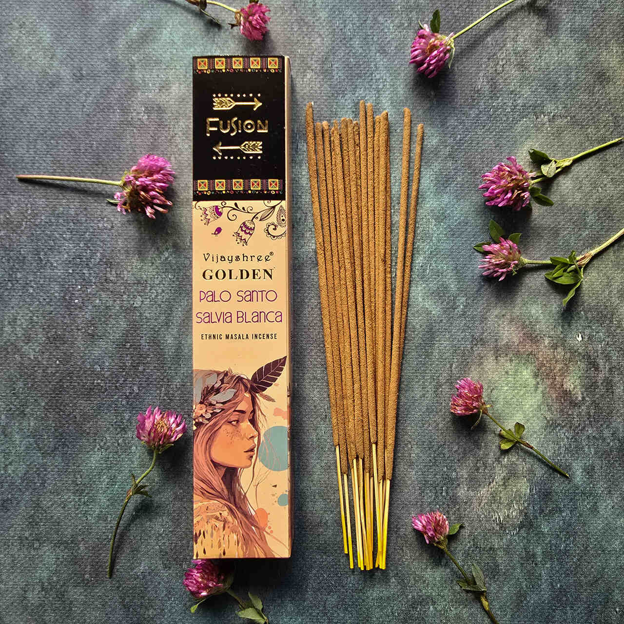 Kadzidełka Golden Fusion Palo Santo i Biała Szałwia
