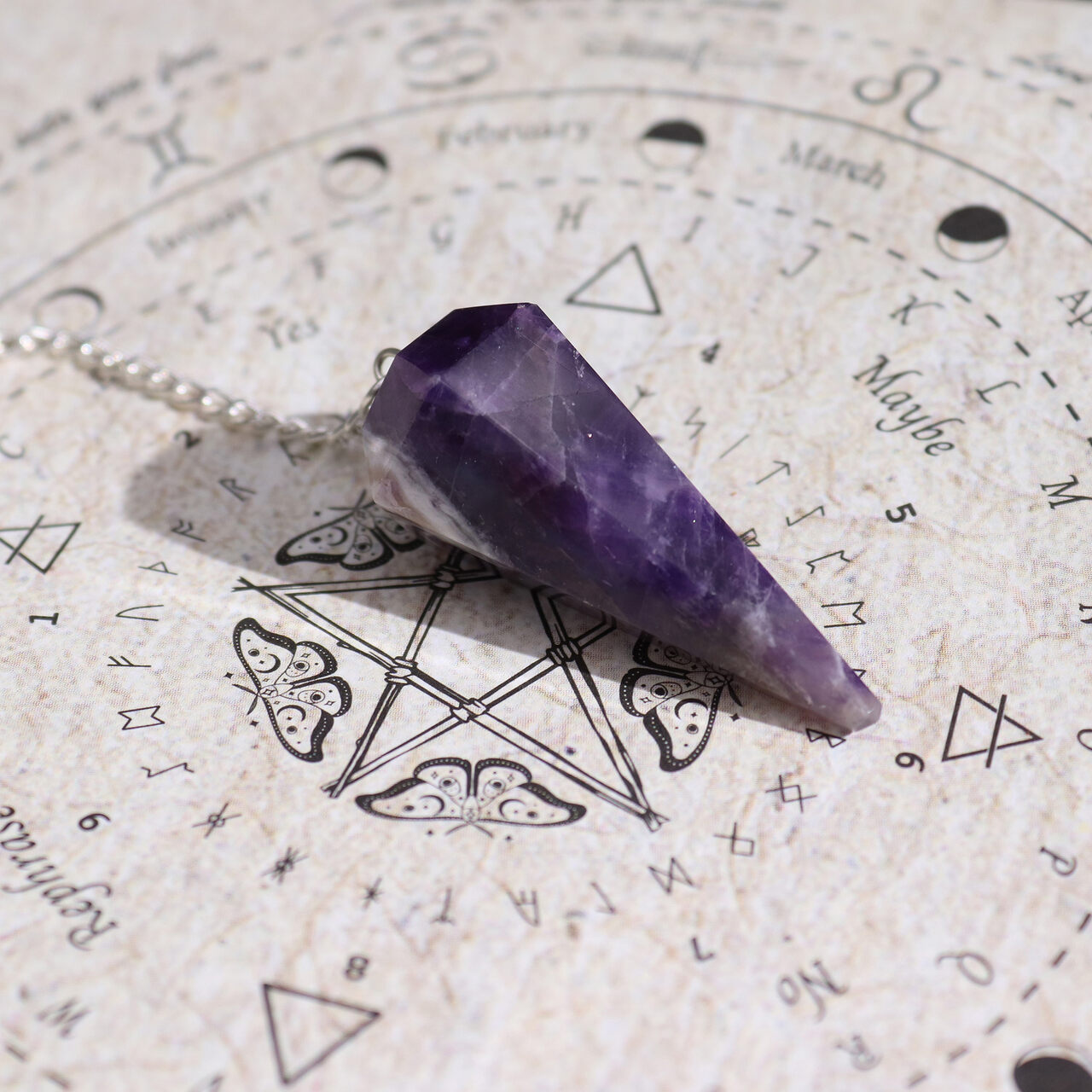 Kadzidełka Zaklęcie Ancient Witch - Uwodzenie - Wahadełko Ametyst - obrazek 6