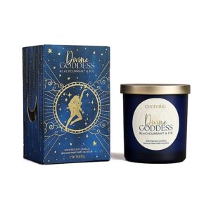 Świeca Sojowa Carnatia Starry Spell w szkle Czarna Porzeczka i Figa